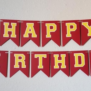 Football Birthday Banners