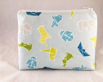 Storage Bag What A Zag Extra Large Zippered Bag Makeup Bag Mother/'s Day Gift Gift Ideas Teacher Gift Craft Bag Geometric Print Bag