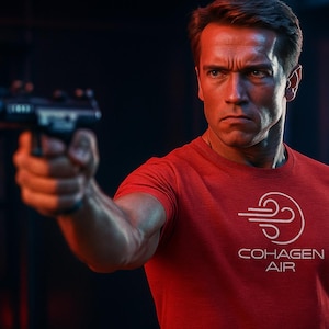 Cohagen Air Total Recall Shirt Arnold Sci Fi Movie Tee