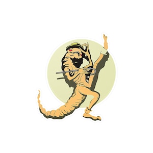 Spaceballs Alien Diner Aufkleber: Lustiger Sci-Fi Parodie Aufkleber