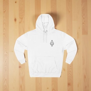Embroidered Ethereum Logo Hoodie