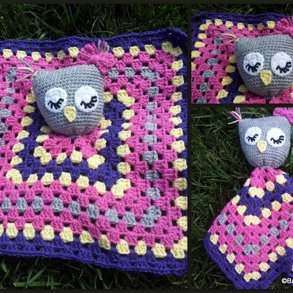 Pink Owl Blanket Etsy