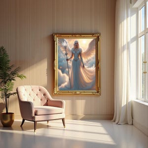 Seraphina Lumina | Angelic Fantasy Wall Art