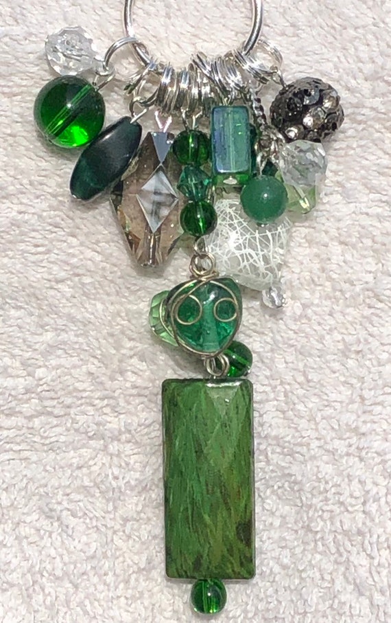 Emerald Beaded Melange