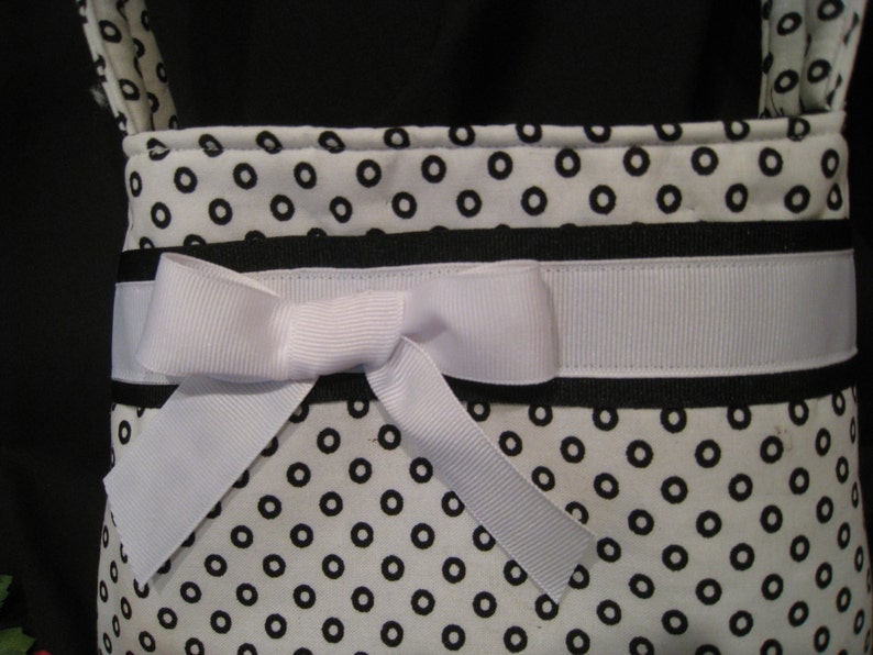 White Tie on Black and White image 2