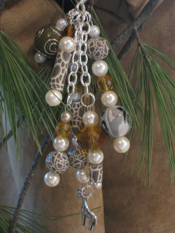 Jungle Fever Purse Charm