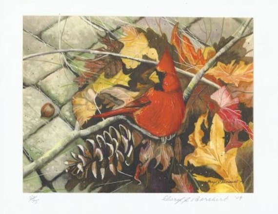 Autumn Cardinal