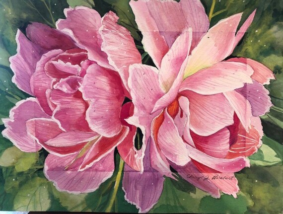 Summer Love Watercolor Print