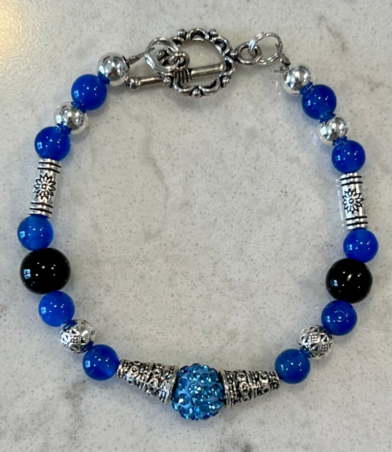 Blue Agate Bracelet