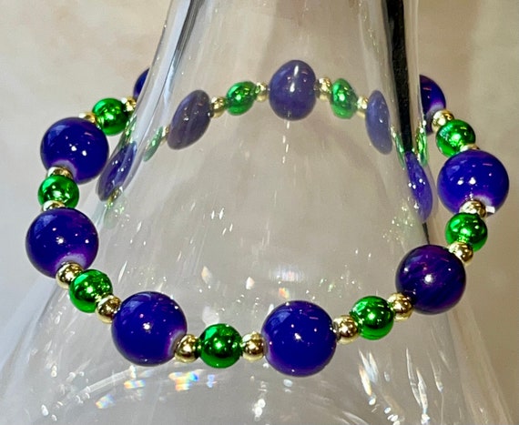 Mardi Gras Bracelet