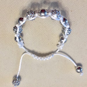 Silver Beaded Shambhala