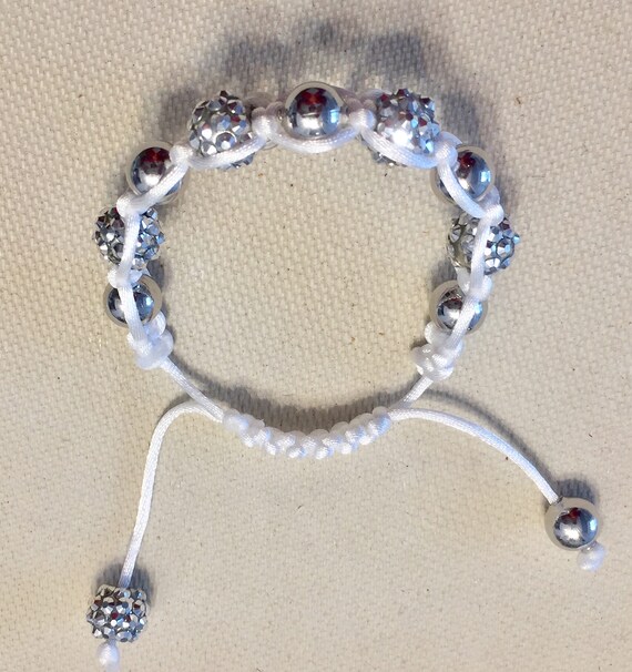 Silver Beaded Shambhala