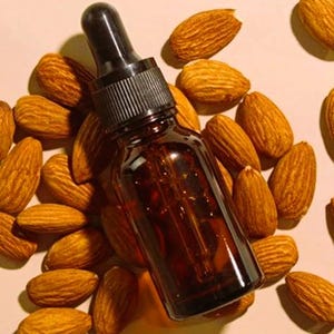 Organic Cold-pressed Sweet Almond Oil 50ml | Face, Body and Hair Moisturizer | Gentle & Nourishing
