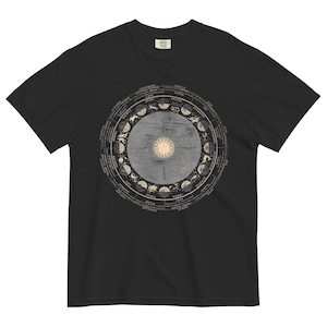 Unisex garment-dyed heavyweight t-shirt