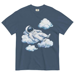 Unisex garment-dyed heavyweight t-shirt