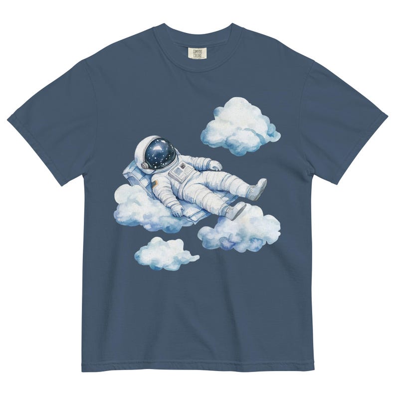 Unisex garment-dyed heavyweight t-shirt