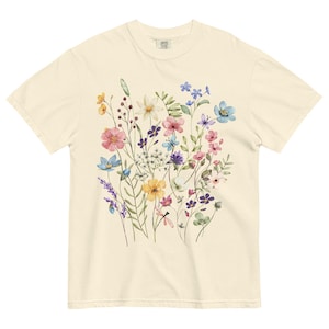 Unisex garment-dyed heavyweight t-shirt