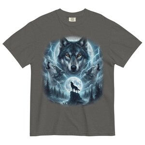 Unisex garment-dyed heavyweight t-shirt