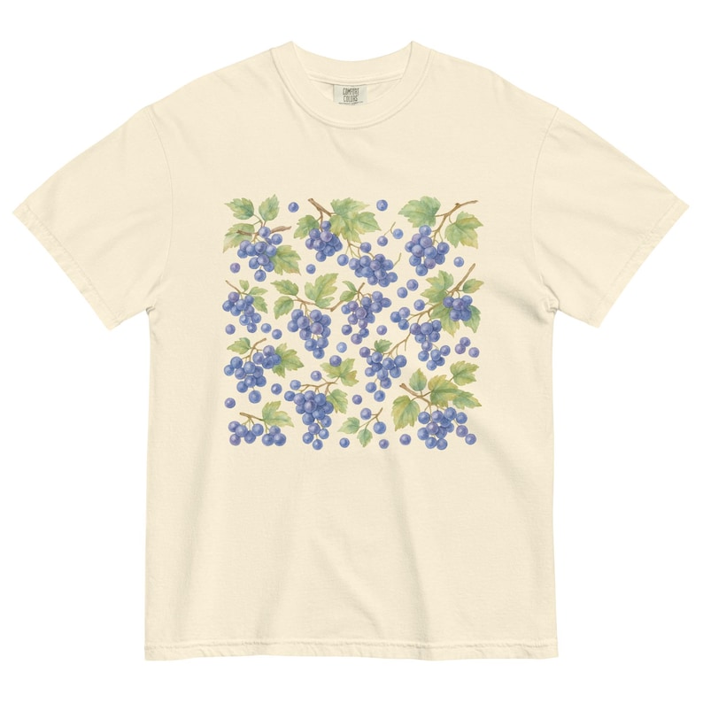 Grape Fruit 90s Vintage Style Shirt - Retro Comfort Colors® Y2K Grape Shir