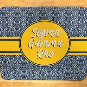 Sigma Gamma Rho Mousepad