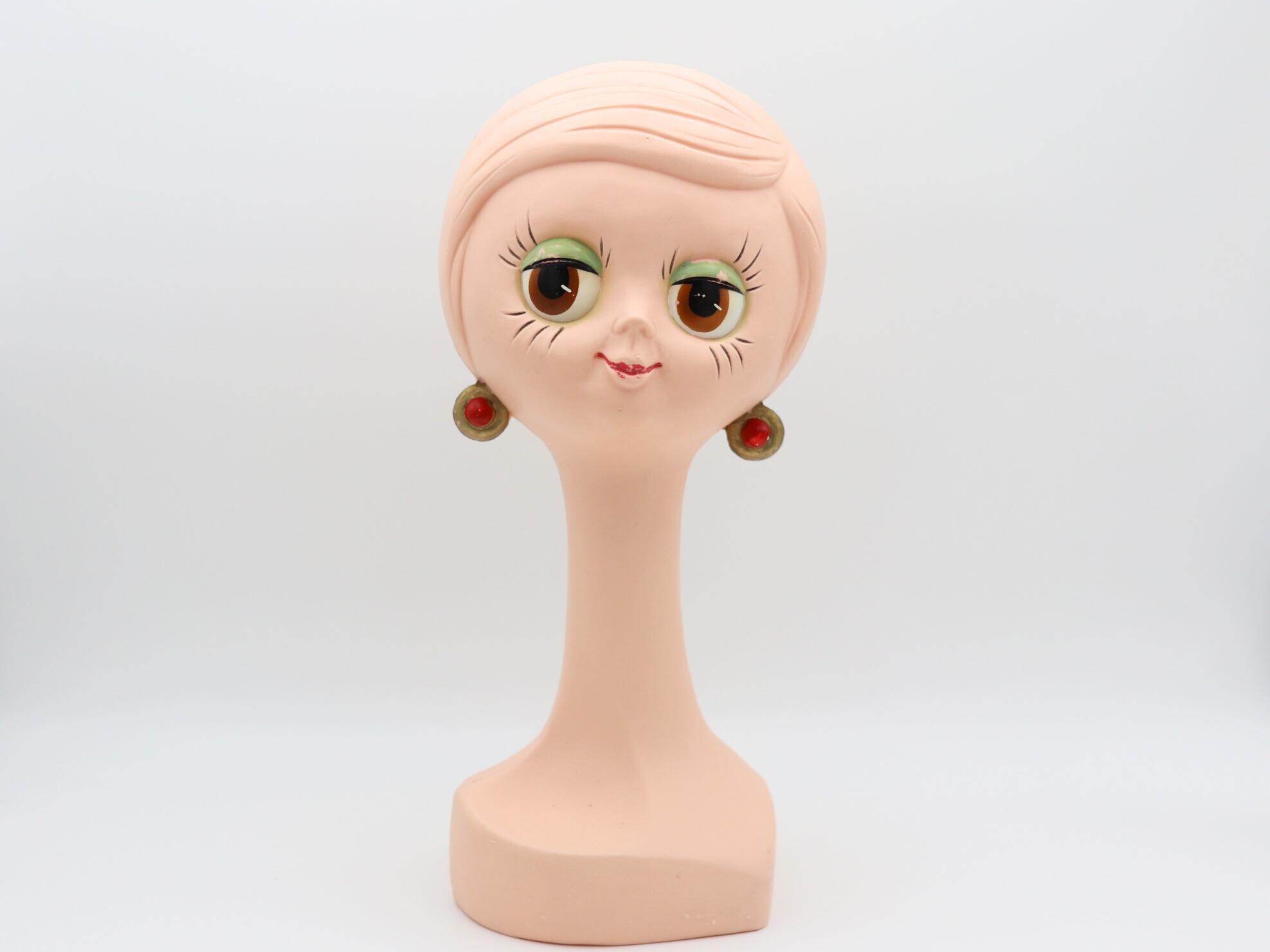 Retro mannequin head display - Etsy 日本