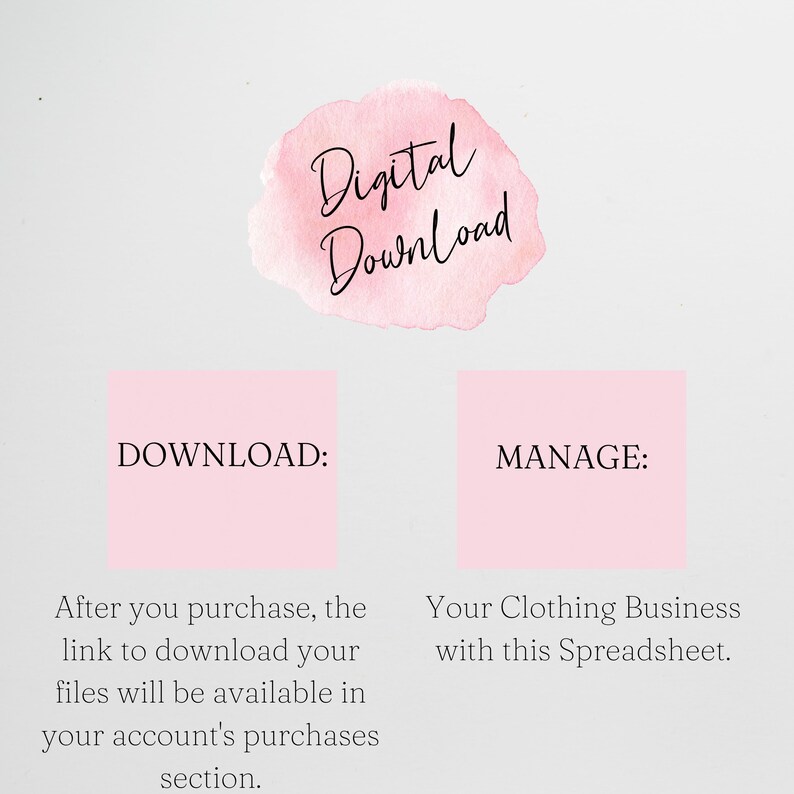 Clothing Business Inventory Tracker Log, Clothing Inventory Template,Tshirt Business, Apparel Templates, Excel Spreadsheet Google Sheet image 7