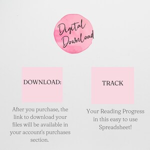 May include: Digital Download graphic with pink watercolor accents. The image includes the text "DOWNLOAD:" and "TRACK" with instructions on how to access the digital files after purchase. The text is in a clean, easy-to-read font.
