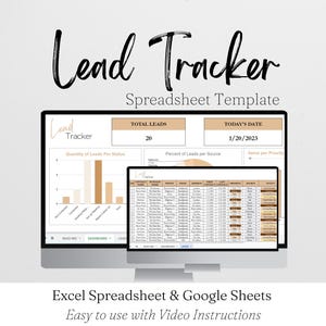 Foglio di calcolo per il monitoraggio dei lead, Foglio di calcolo per il monitoraggio dei lead, Excel per il monitoraggio dei lead, Gestione dei lead, Excel per il monitoraggio dei clienti, Tracker per la generazione di lead