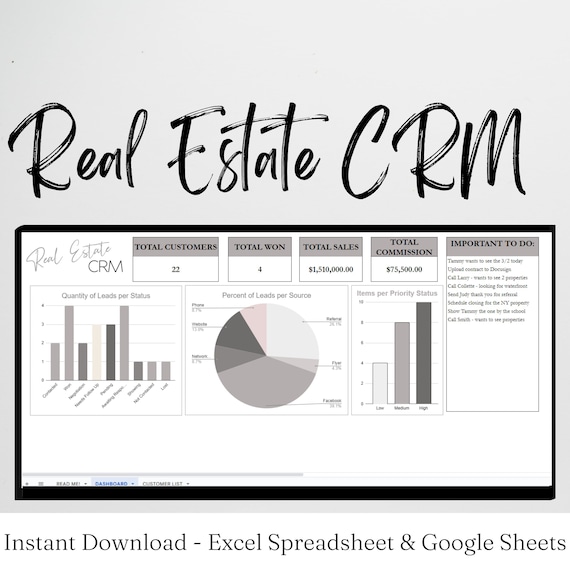 Real Estate CRM, Realtor CRM, Realtor Client Tracker, Realtor Client Sheet, Realtor Client Management Realtor Sales Tracker Realtor tracker