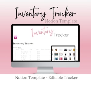 在庫追跡ツール Notion 在庫リスト、Notion テンプレート 在庫ログ、在庫追跡テンプレート、中小企業向け在庫テンプレートリスト