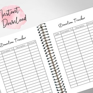 Donation Tracker, Donation Template, Donations Template, Donations ...