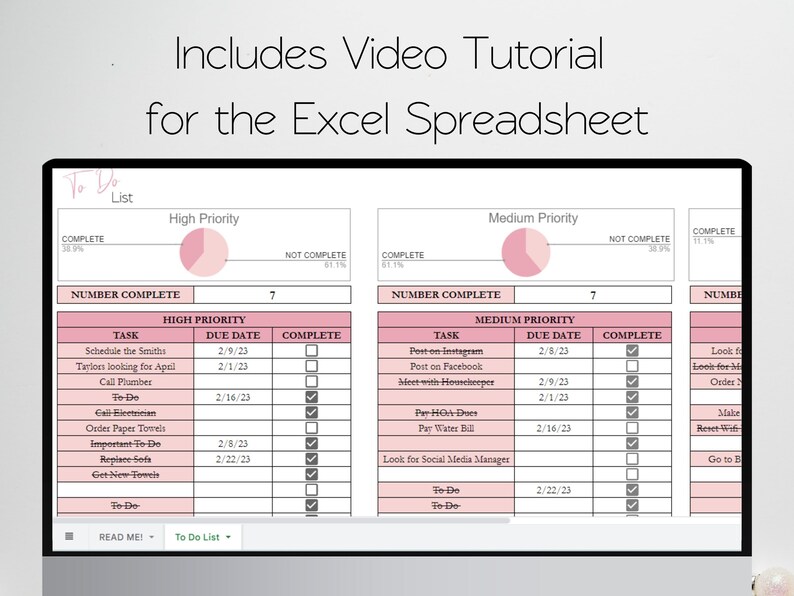 Life Planner Digital Template Google Sheets Digital Life Etsy