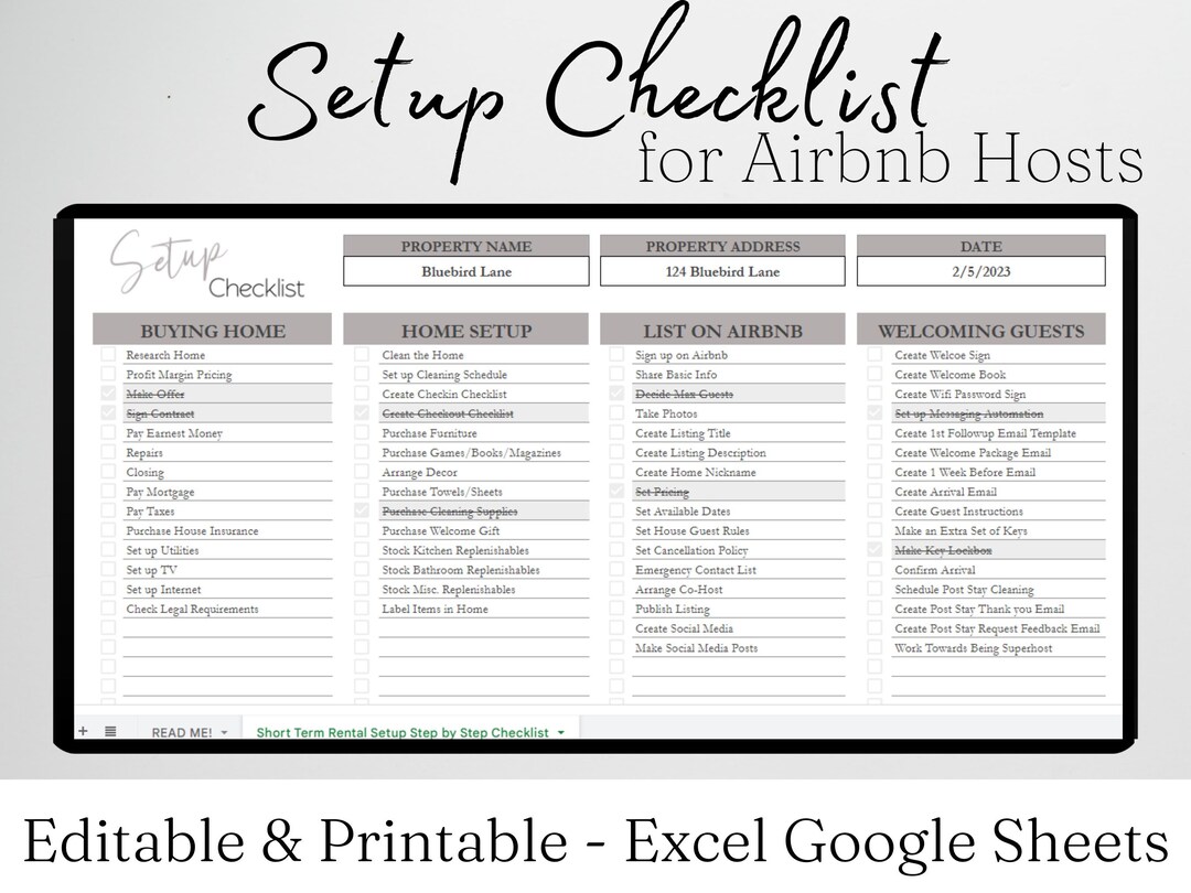 Step by Step Guide for Setting up Short Term Rental Property, Rental