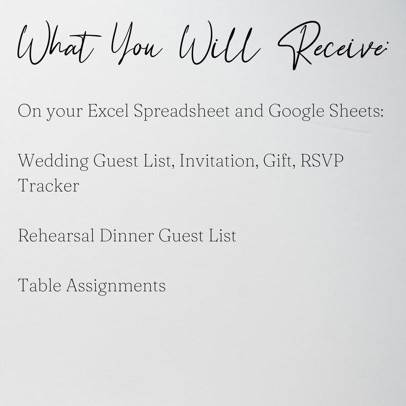 Plantilla de lista de invitados de boda, Hojas de cálculo de Google para lista de invitados de boda, Lista de invitados de boda en Excel, Hoja de cálculo para lista de invitados de boda, Seguimiento de invitados imagen 5