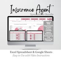 Insurance Policy and Coverage Tracker Excel and Google Sheet - Etsy