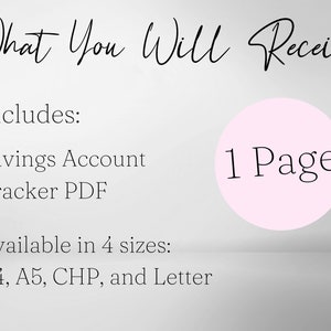 Savings Account Template Printable, Savings Account Printable, Savings ...