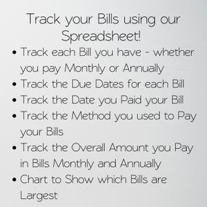 Bill Tracker Excel Spreadsheet, Monthly Bill Tracker Google Sheets, Cute Bill Payment Tracker, Personal Finance Bill Organizer Monthly Bills image 3