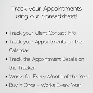 Salon Appointment Calendar, Salon Appointment Book Template Google ...