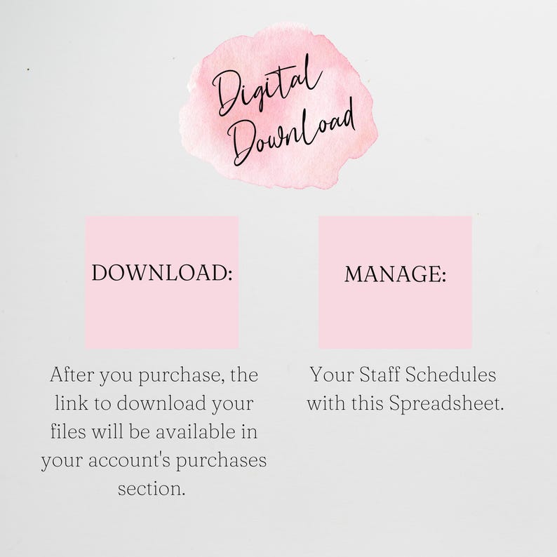 Mitarbeiter Stundenplan Template Google Sheets, Wochenplaner, Schichtplan, Arbeitsplaner Planer Personaleinsatzplaner Scheduling Template Excel Bild 7