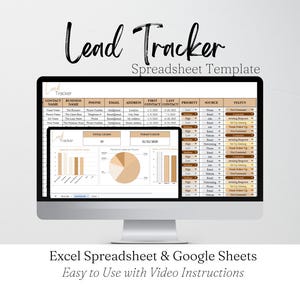 Arkusz kalkulacyjny do śledzenia potencjalnych klientów w Arkuszach Google, Arkusz kalkulacyjny do śledzenia potencjalnych klientów w Excelu, Zarządzanie potencjalnymi klientami, Śledzenie klientów w Excelu, Śledzenie generowania potencjalnych klientów