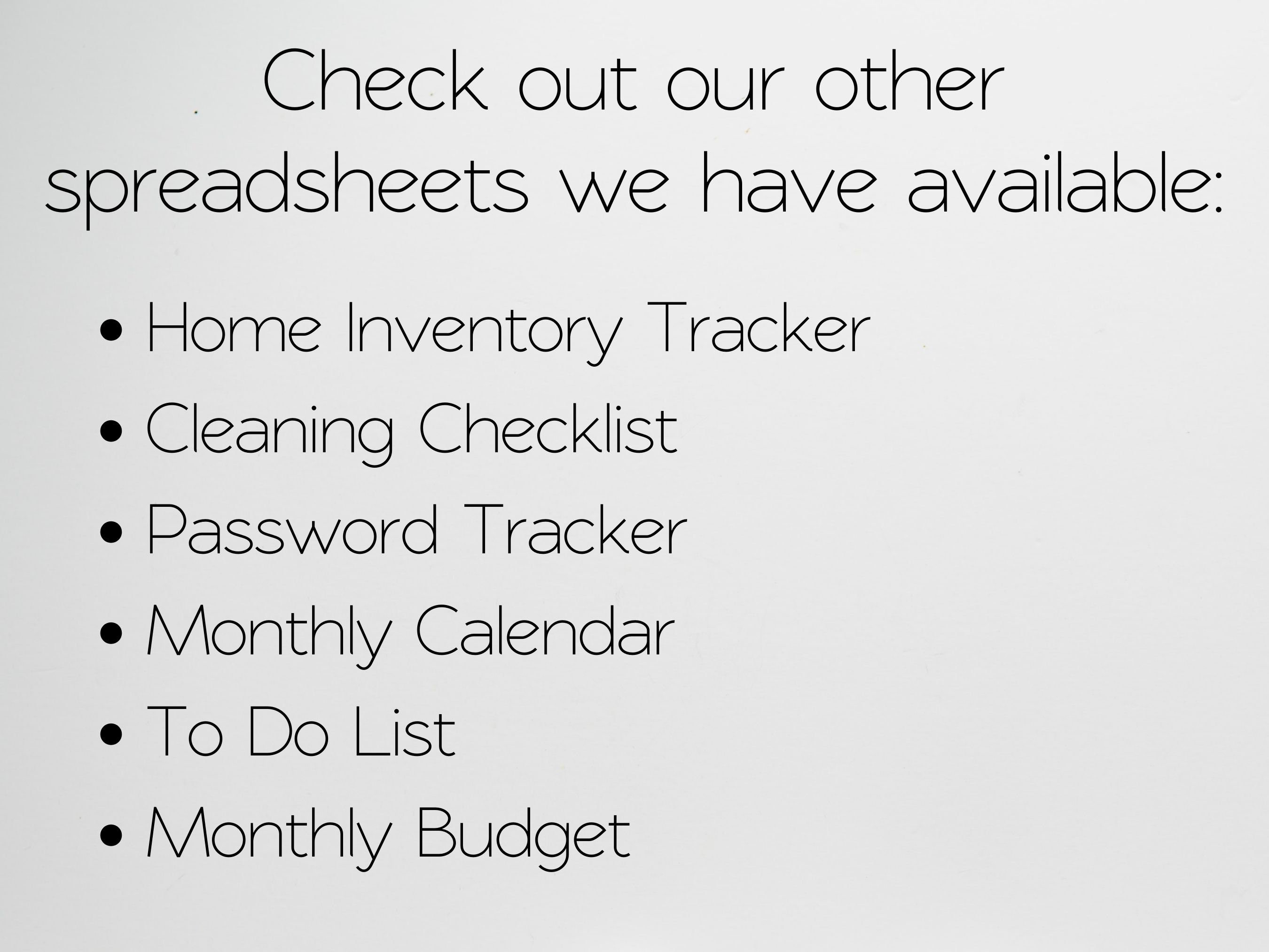 Moving Box Inventory Excel Spreadsheet Organized Moving Home Etsy