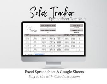 Sales Tracker Excel, Verkaufsziel-Tracker, Verkaufs-Dashboard, Verkaufs-Tracker Google Sheet, Verkaufs-Tracker-Vorlage, Verkaufsverfolgung Google Sheets