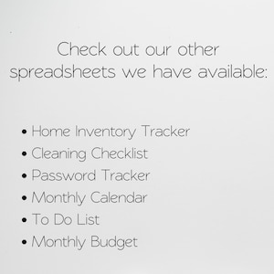 Utility Bill Tracker Excel Spreadsheet, Utilities Tracker Google Sheets ...