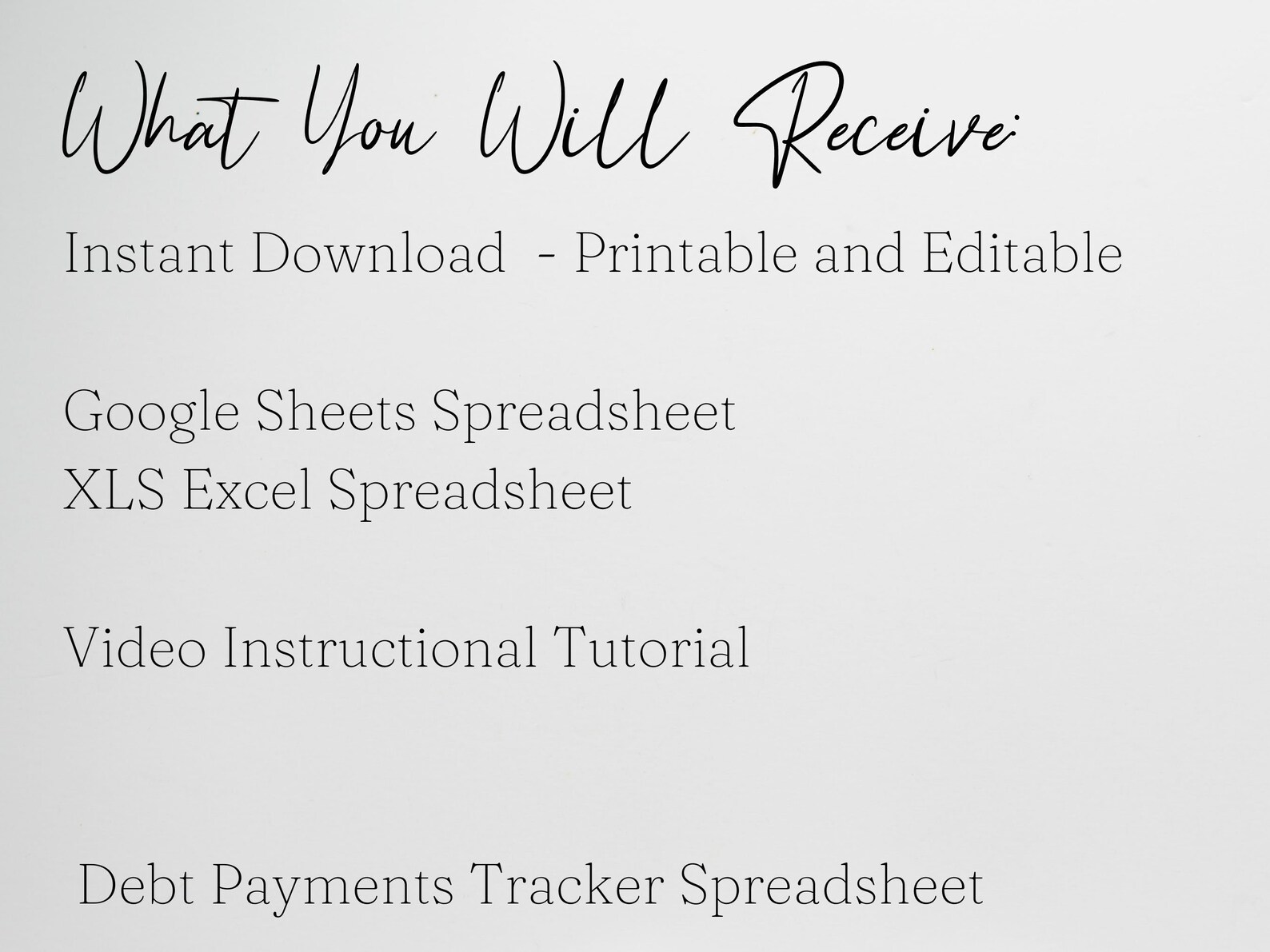 Debt payments tracker excel spreadsheet debt tracker google sheets