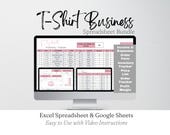 Tshirt Business Planner, Tshirt Business Templates, Inventory Spreadsheet Template, Log, Apparel Templates, Excel Spreadsheet Google Sheet