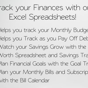 Budget Template, Financial Planner Excel, Budget Spreadsheet, Budgeting Spreadsheet, Finance Google Sheets, Ultimate Finance Excel Template image 5