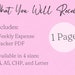 Weekly Expense Tracker Printable, Weekly Expense Tracker for Small ...