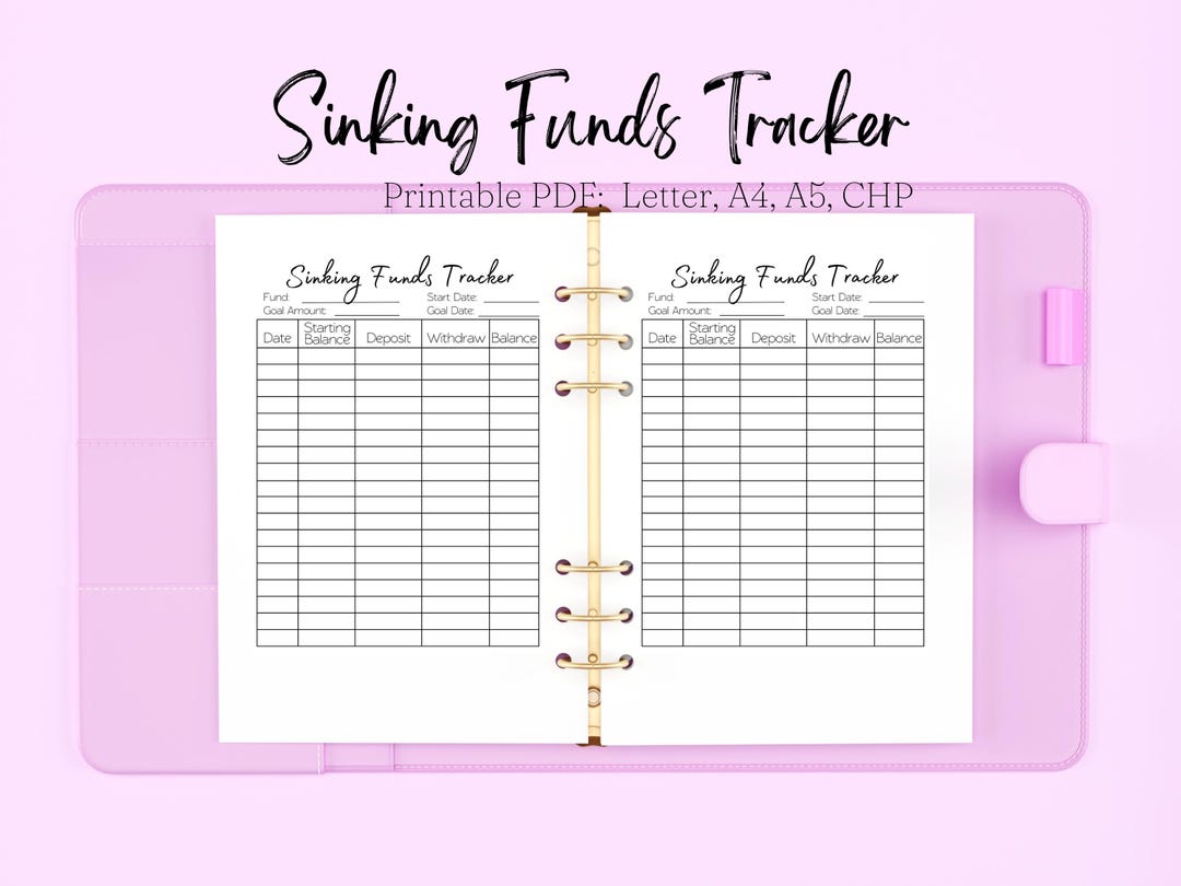 sinking funds tracker zum ausdrucken, sinking fund zum ausdrucken, sinken  fund planer, sinken fund pdf, sinken funds pdf, sinken funds zum ausdrucken