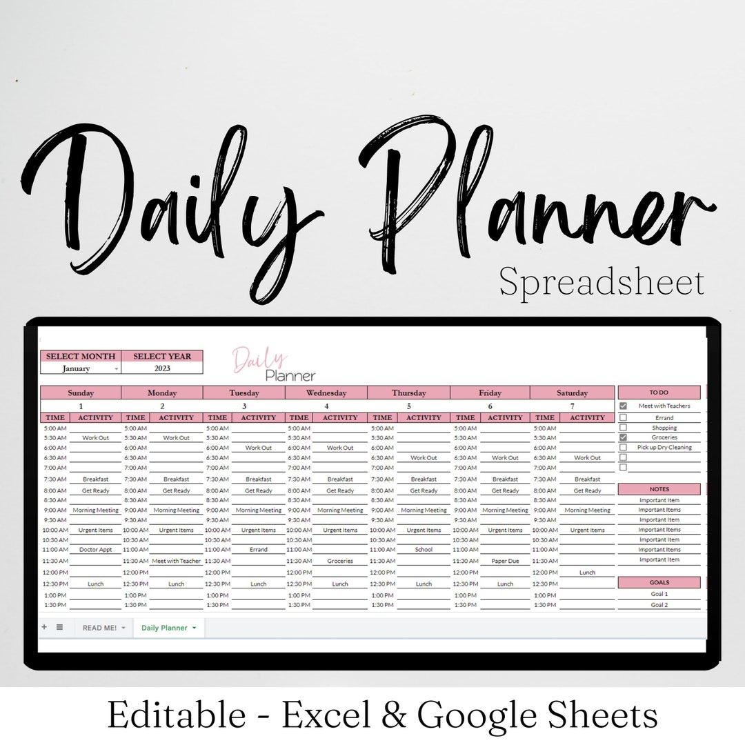 daily-hourly-planner-excel-daily-planner-printable-daily-planner