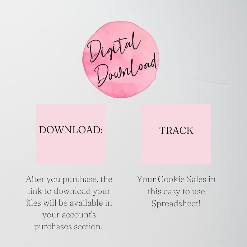 Cookie Order Form Template with QR Code, Printable Order Form 2026, Editable Google Sheet, Girl Troop Cookie Sales Forms Excel, Fundraiser image 7